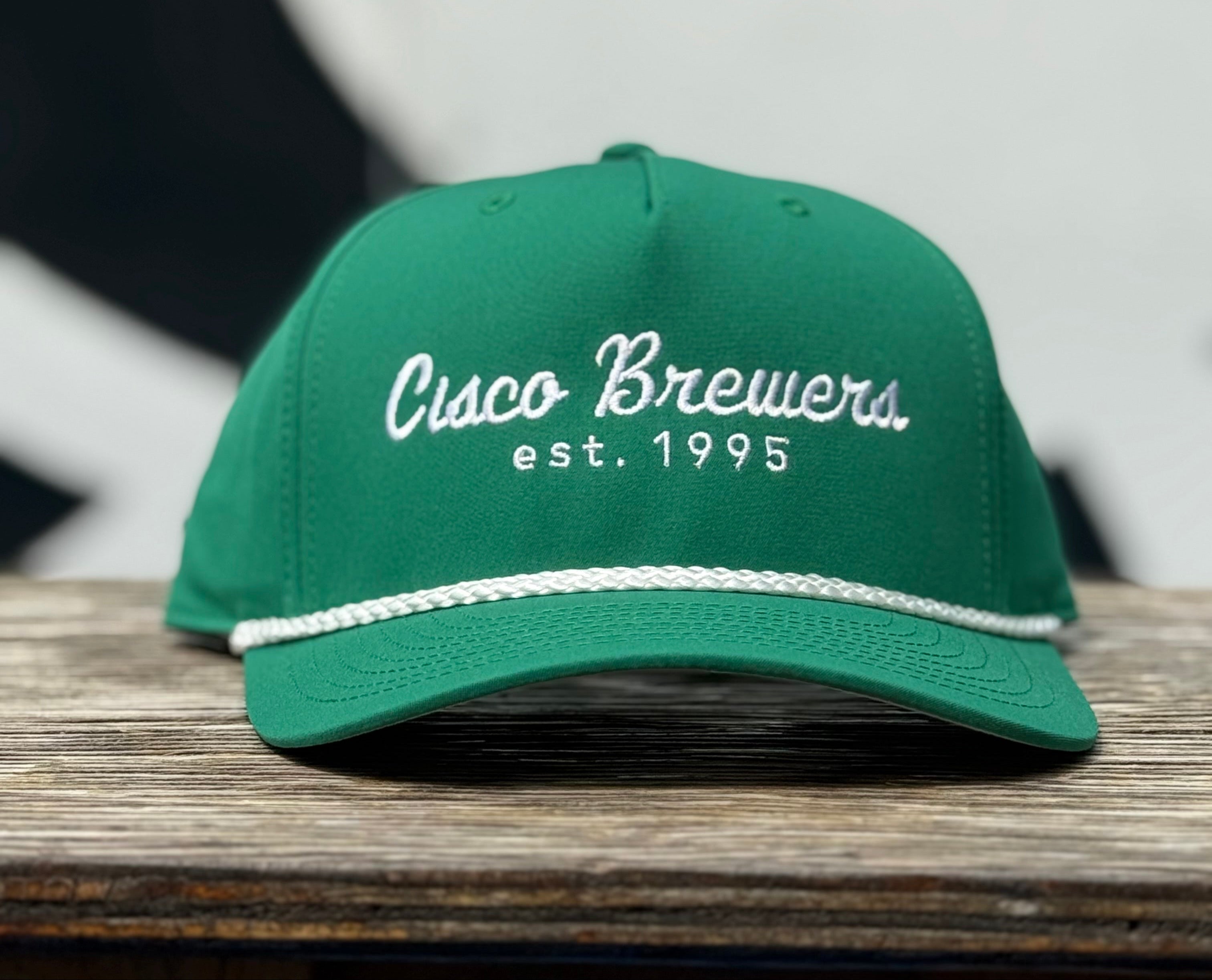 Cisco Brewers Golf Script Rope Hat