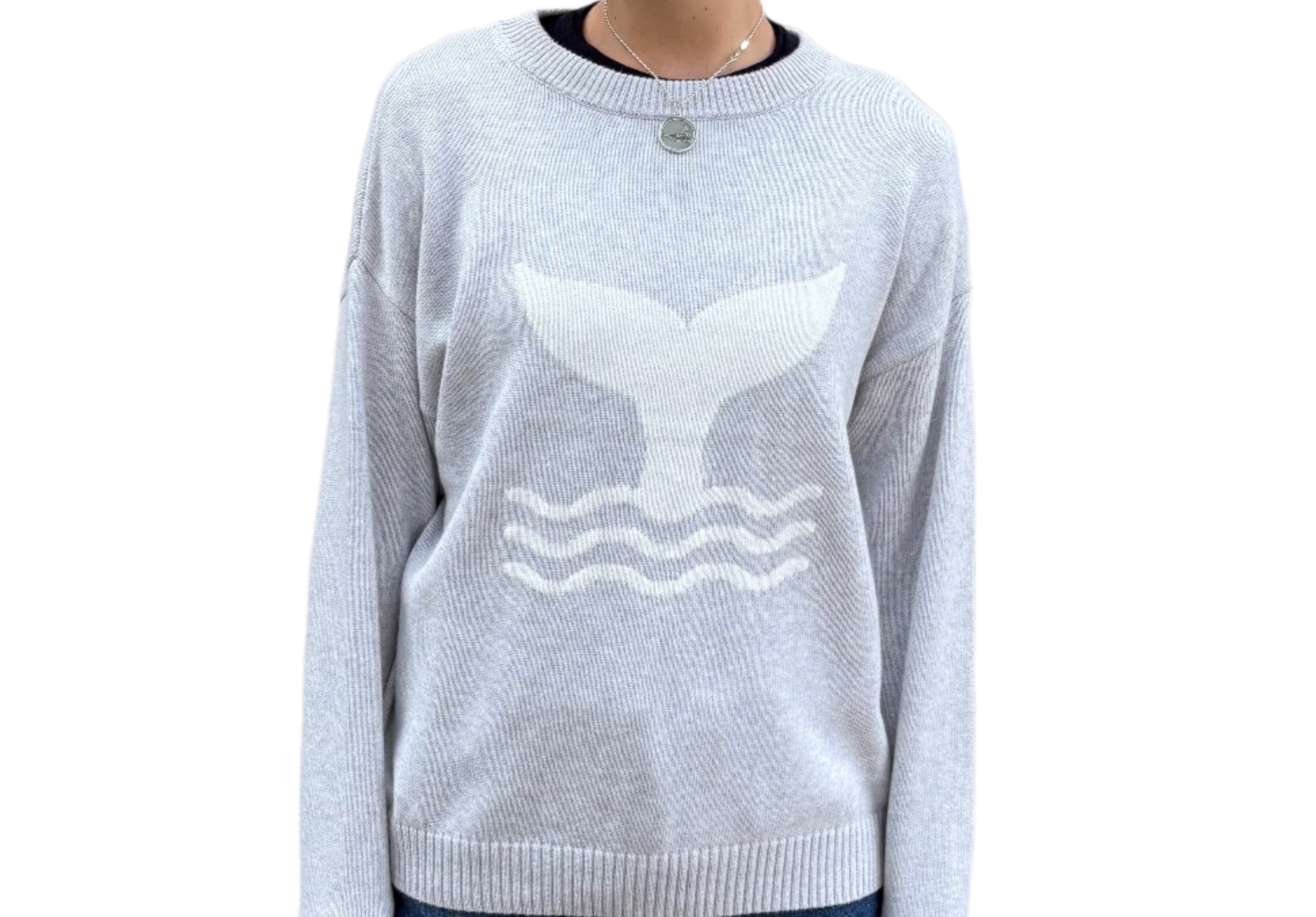 Women's Whale's Tale Crewneck Sweater