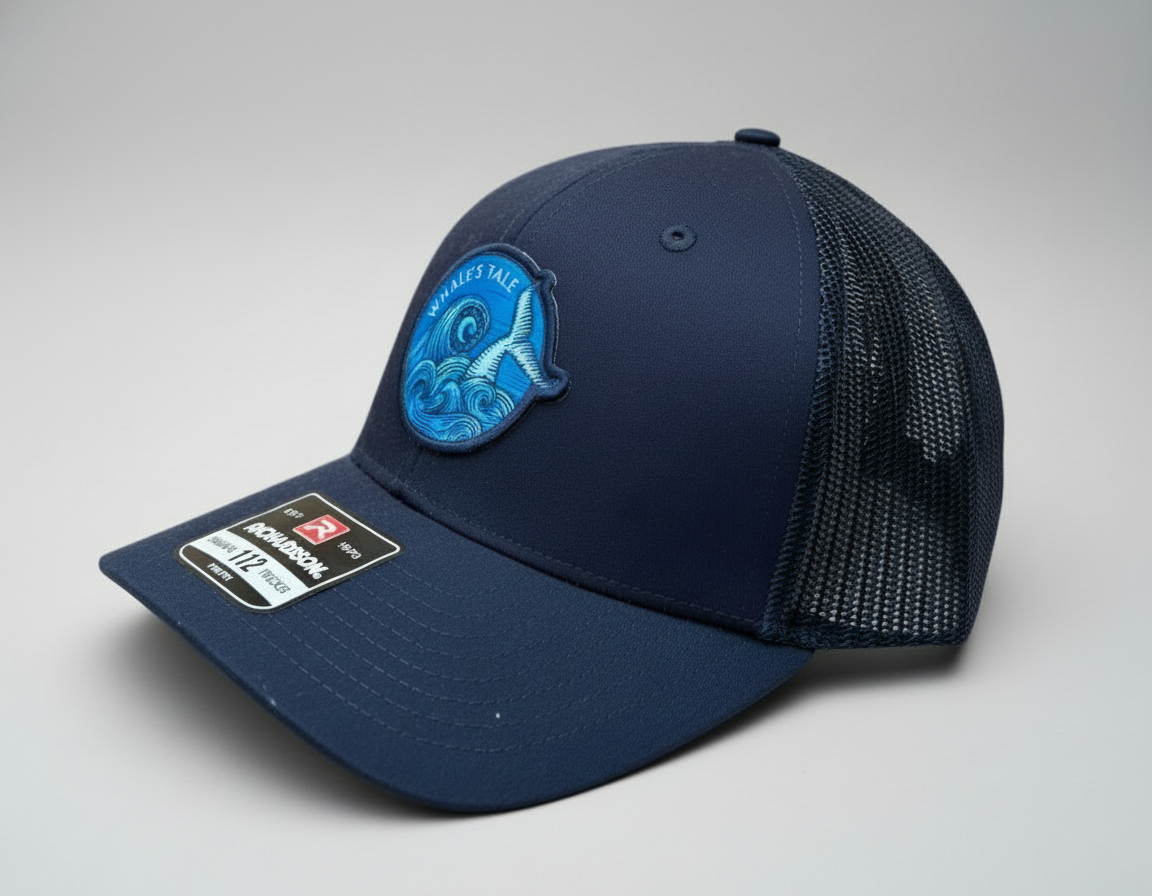Youth Whale's Tale Patch Hat - Main Image