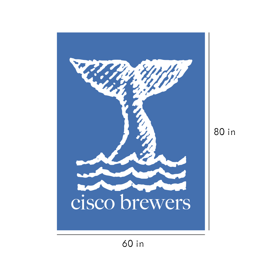 Cisco Brewers Whales Tale Chappy Wrap Blanket