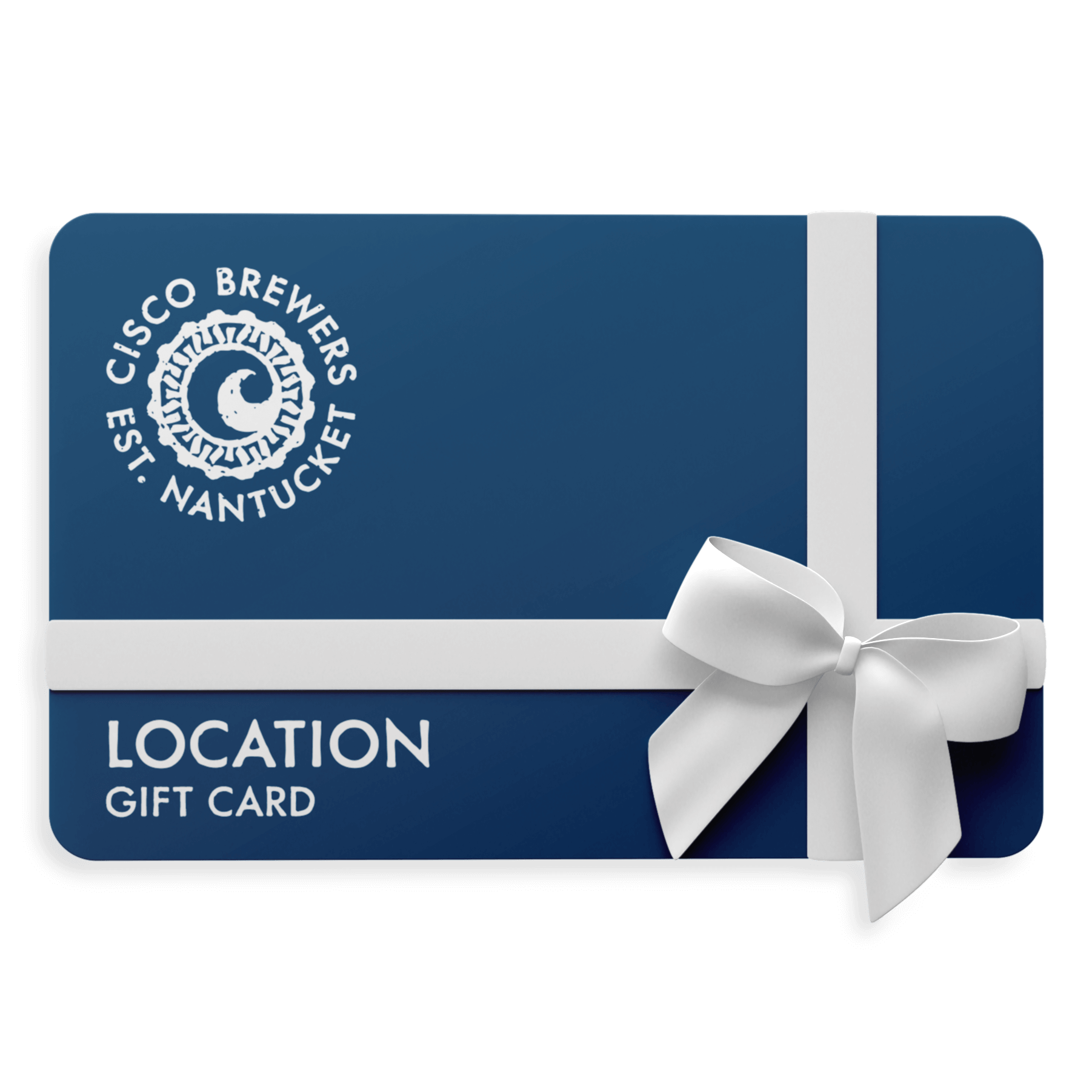 Cisco Brewers LOCATION Gift Card