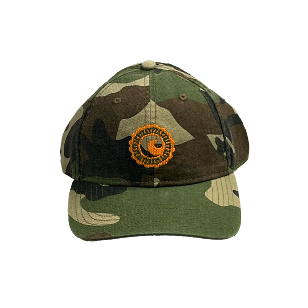 Cisco Brewers Harding Lane Hat - Camo Hat w Orange