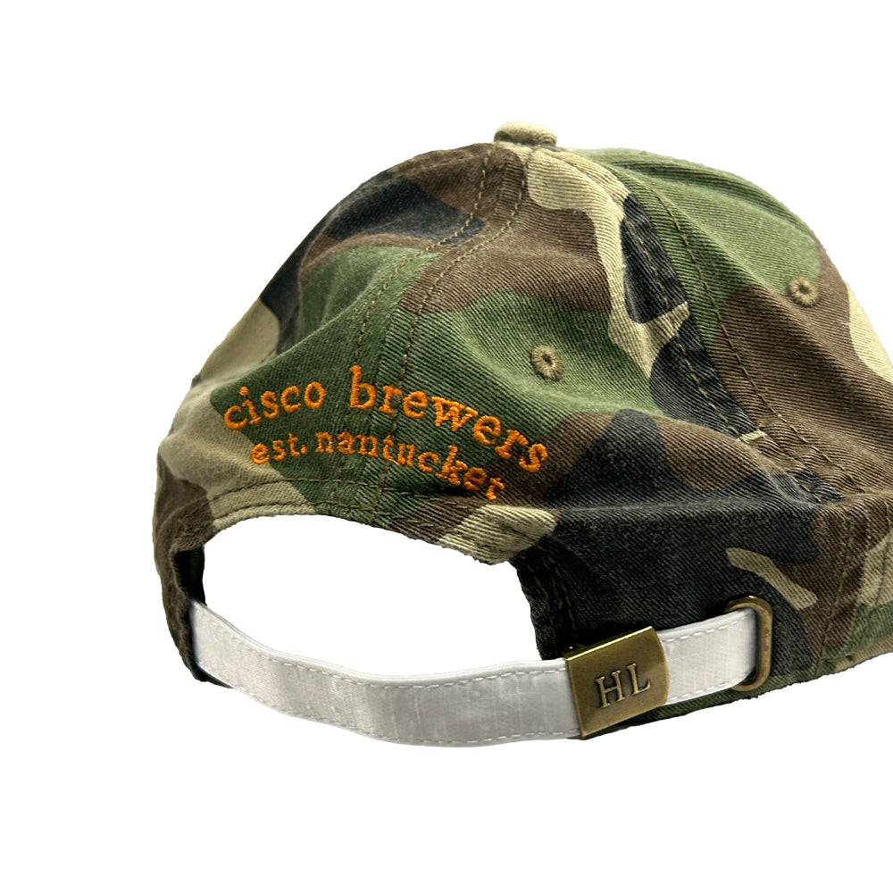 Cisco Brewers Harding Lane Hat - Camo Hat w Orange