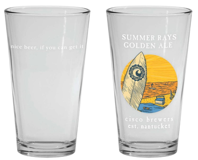 Summer Rays Pint Glasses