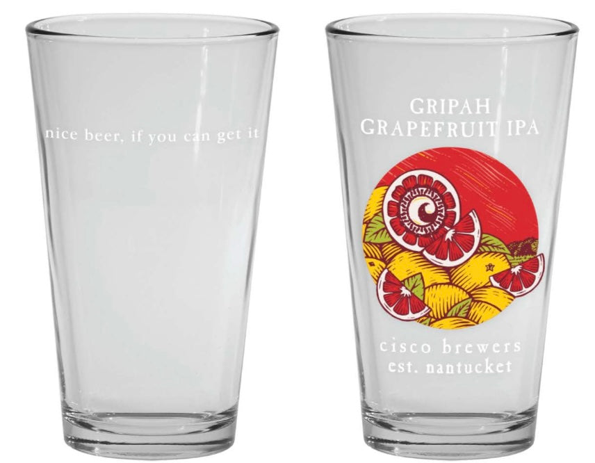 Gripah IPA Pint Glasses