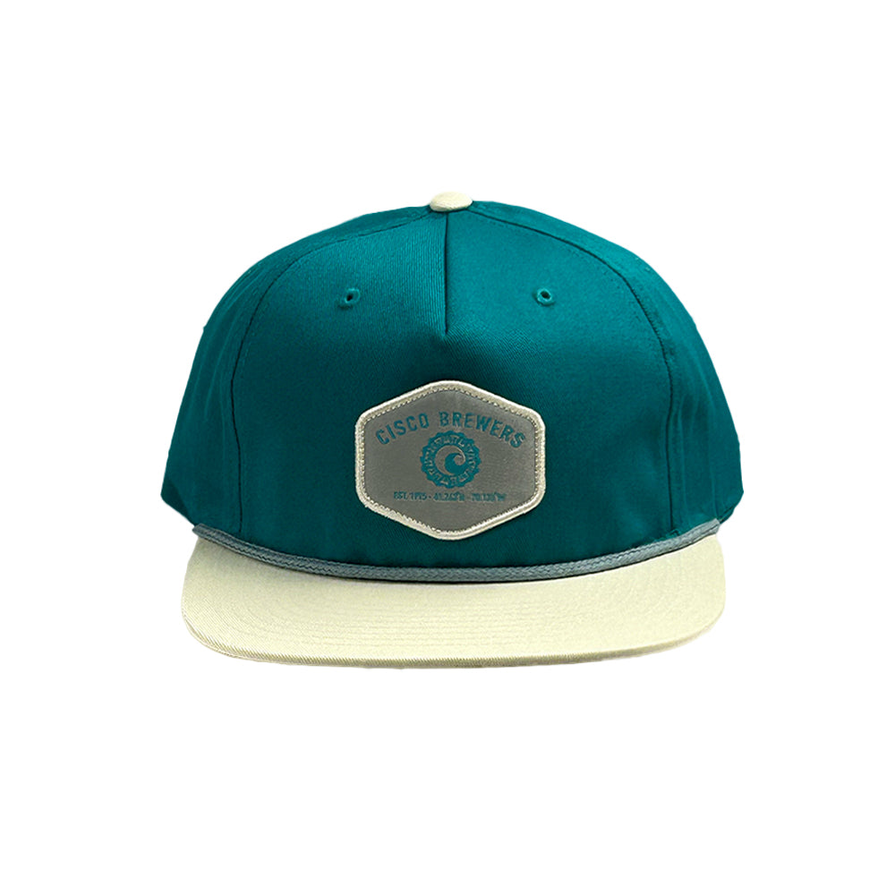 5-Panel Hexagon Patch Rope Hat