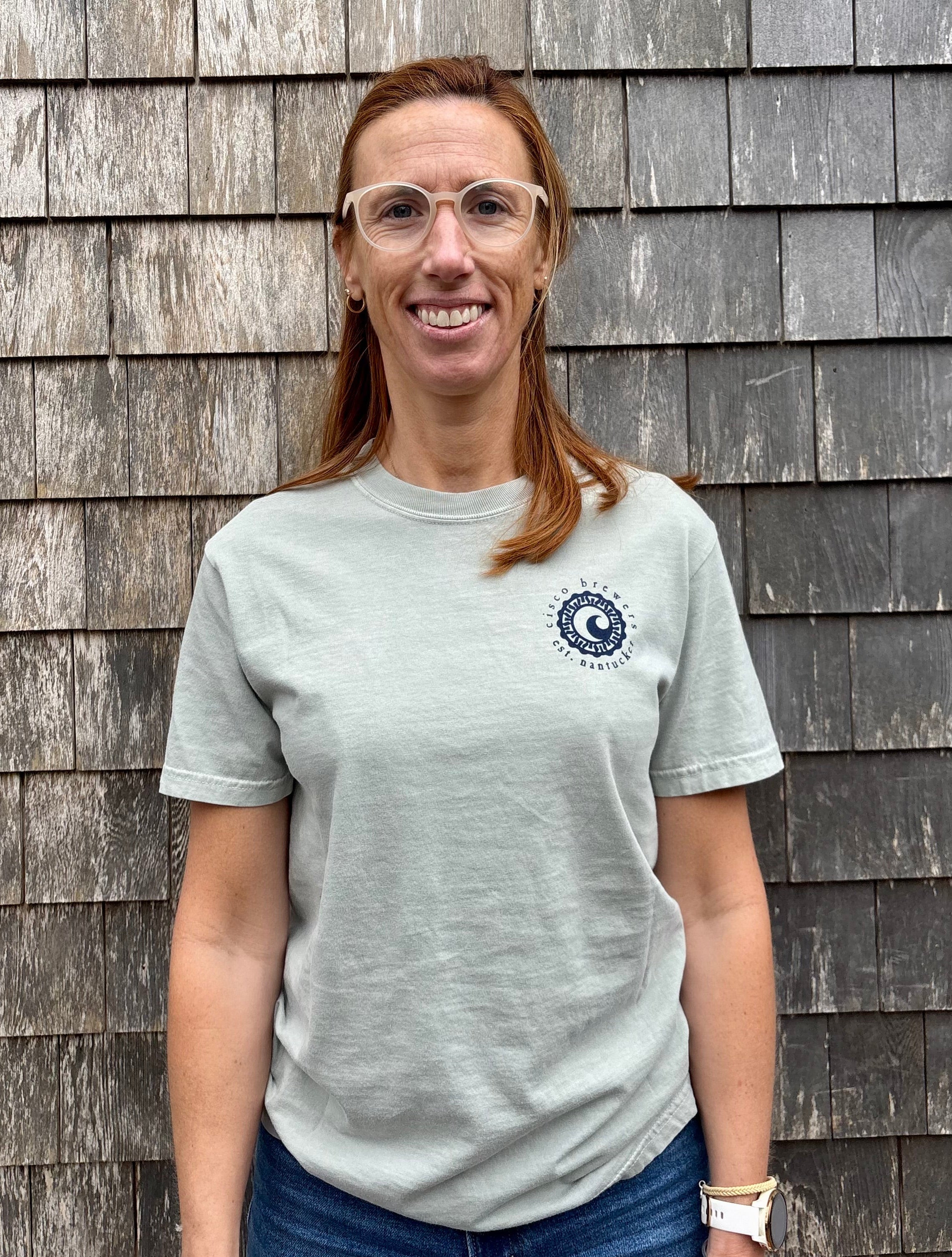 Nantucket Island Icon Outline T-Shirt