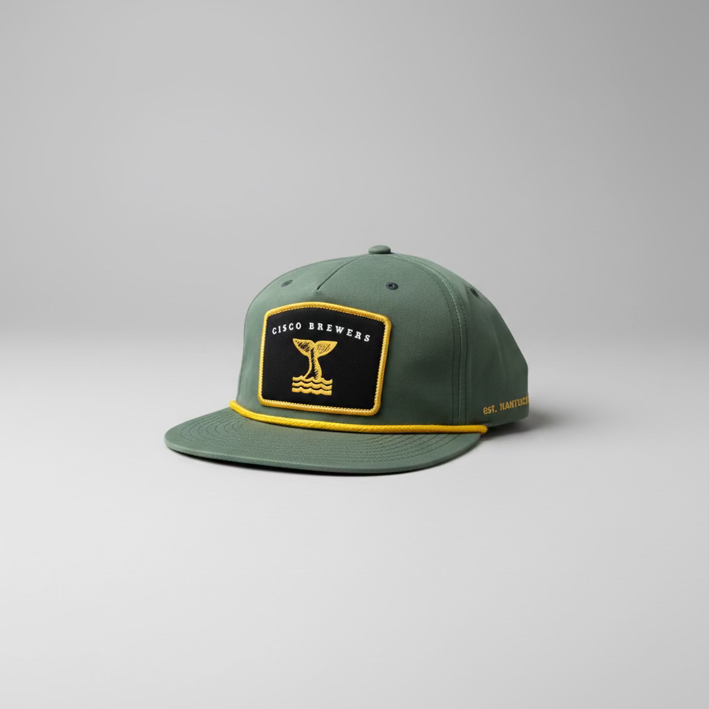 Original Whale's Tale Patch Rope Hat