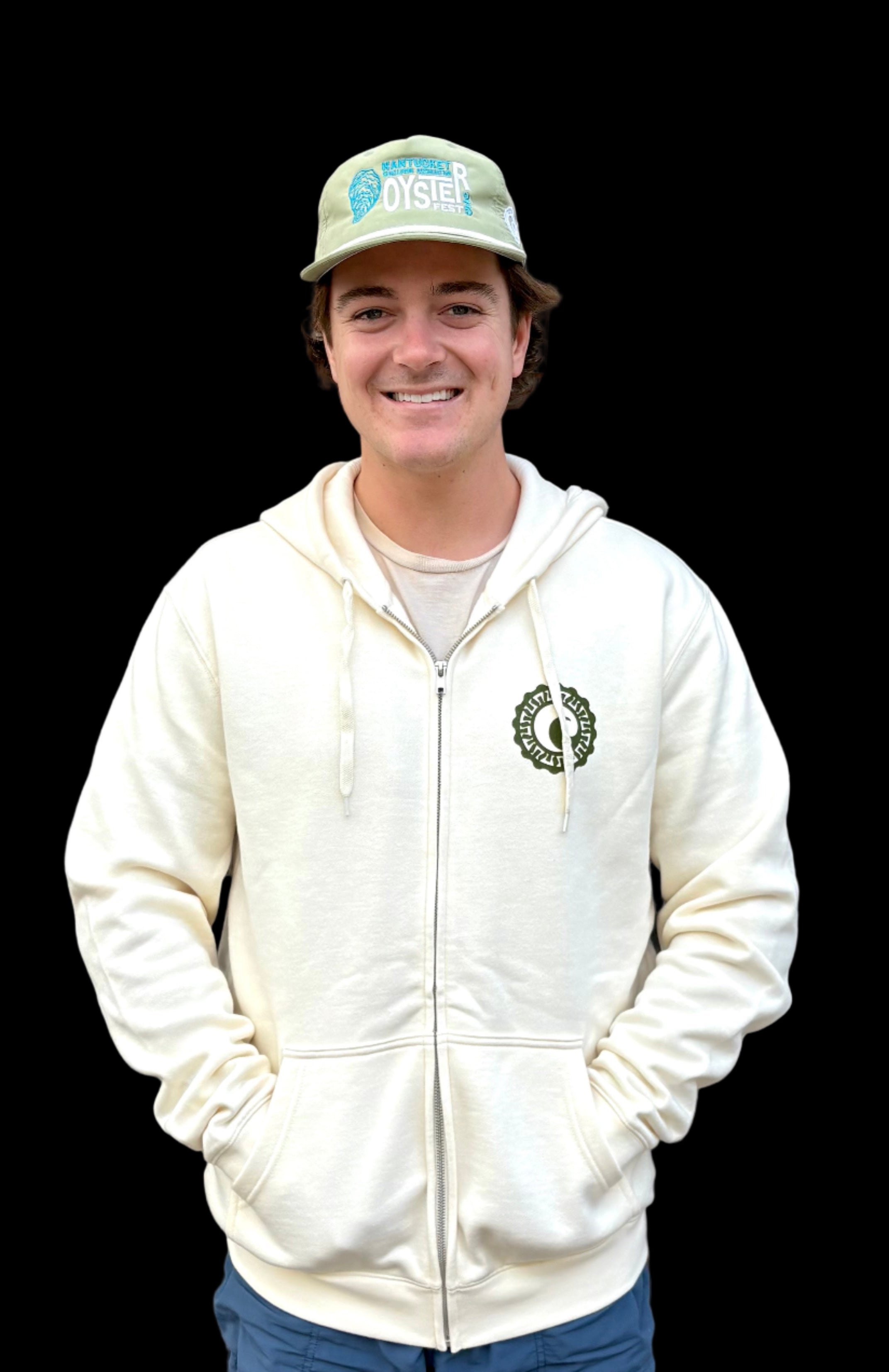Cisco Brewers Stencil Zip Hood
