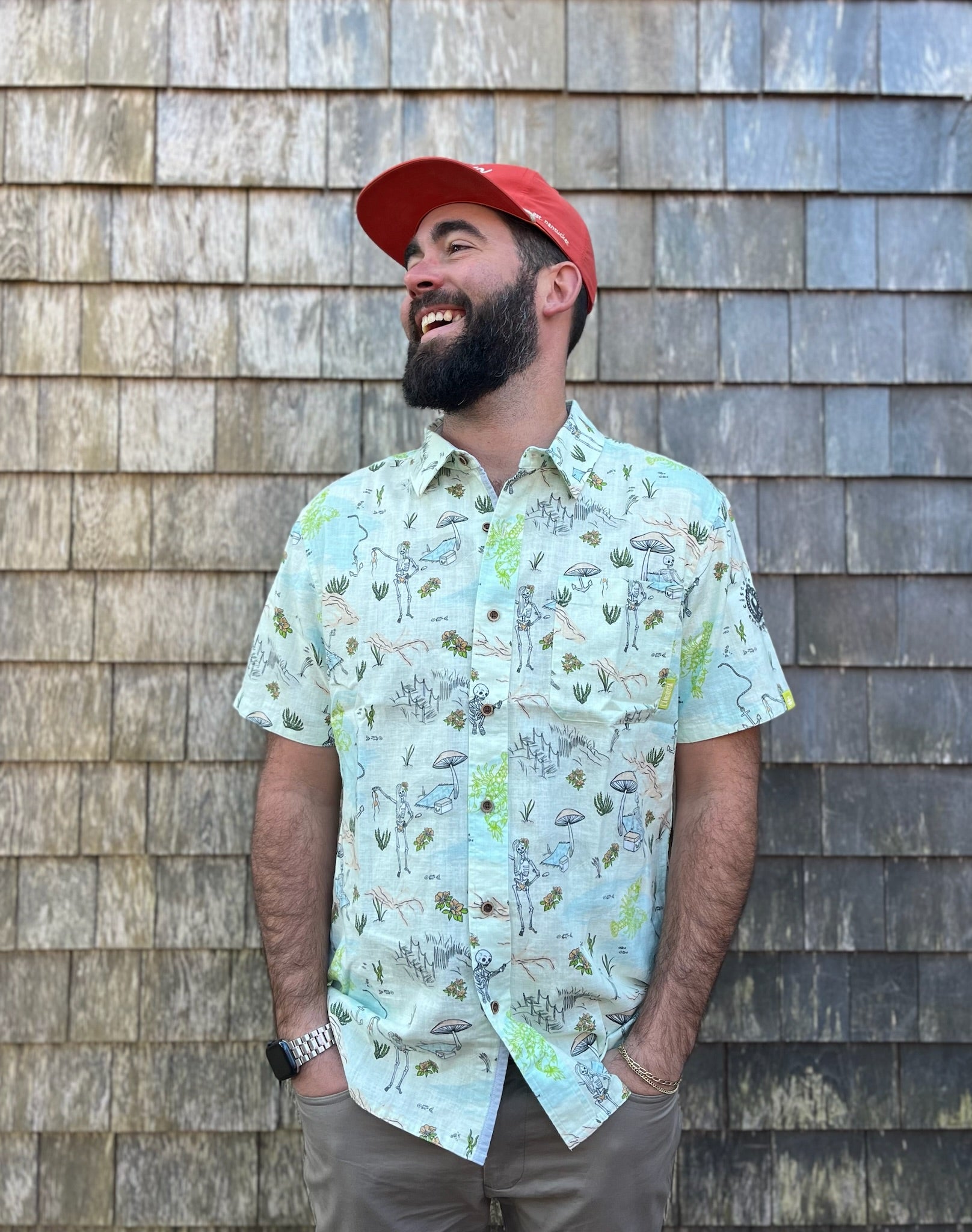 Levitate Cantina Button Down