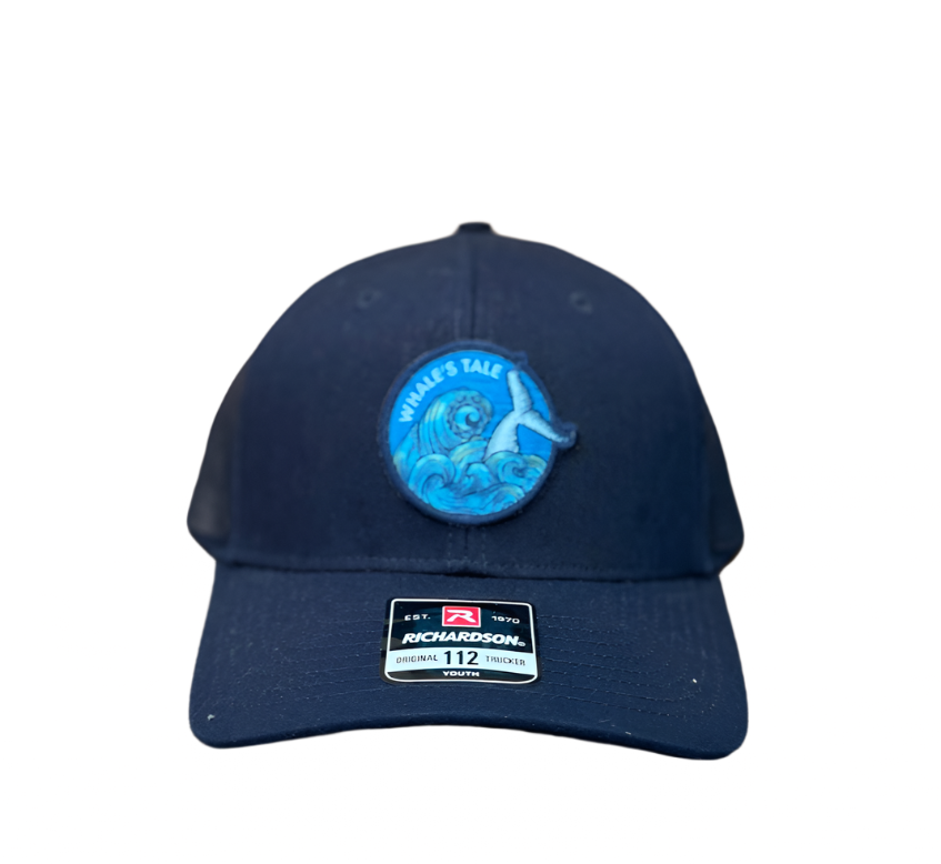 Youth Whale's Tale Patch Hat