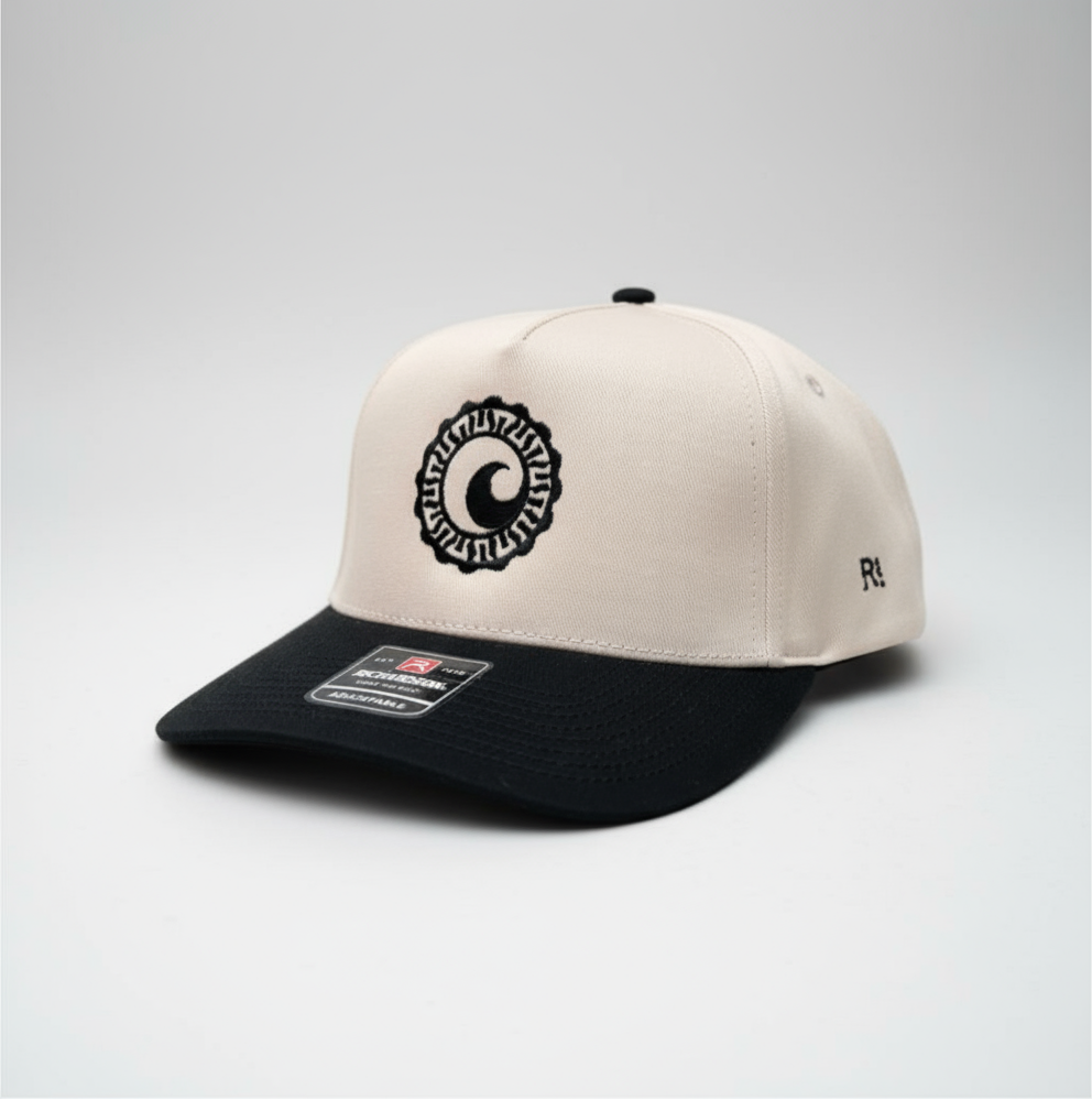 Embroidered High Crown Hat