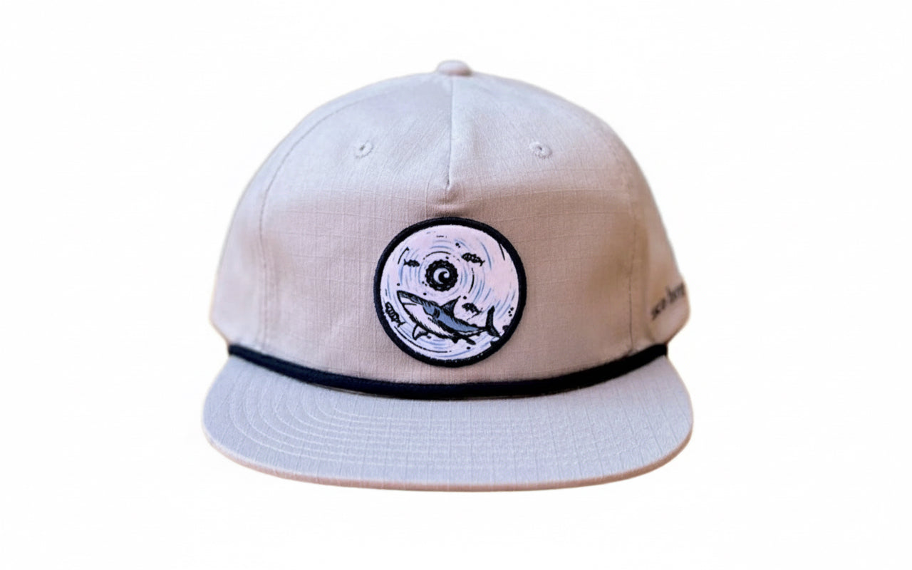 Shark Tracker Rope Hat