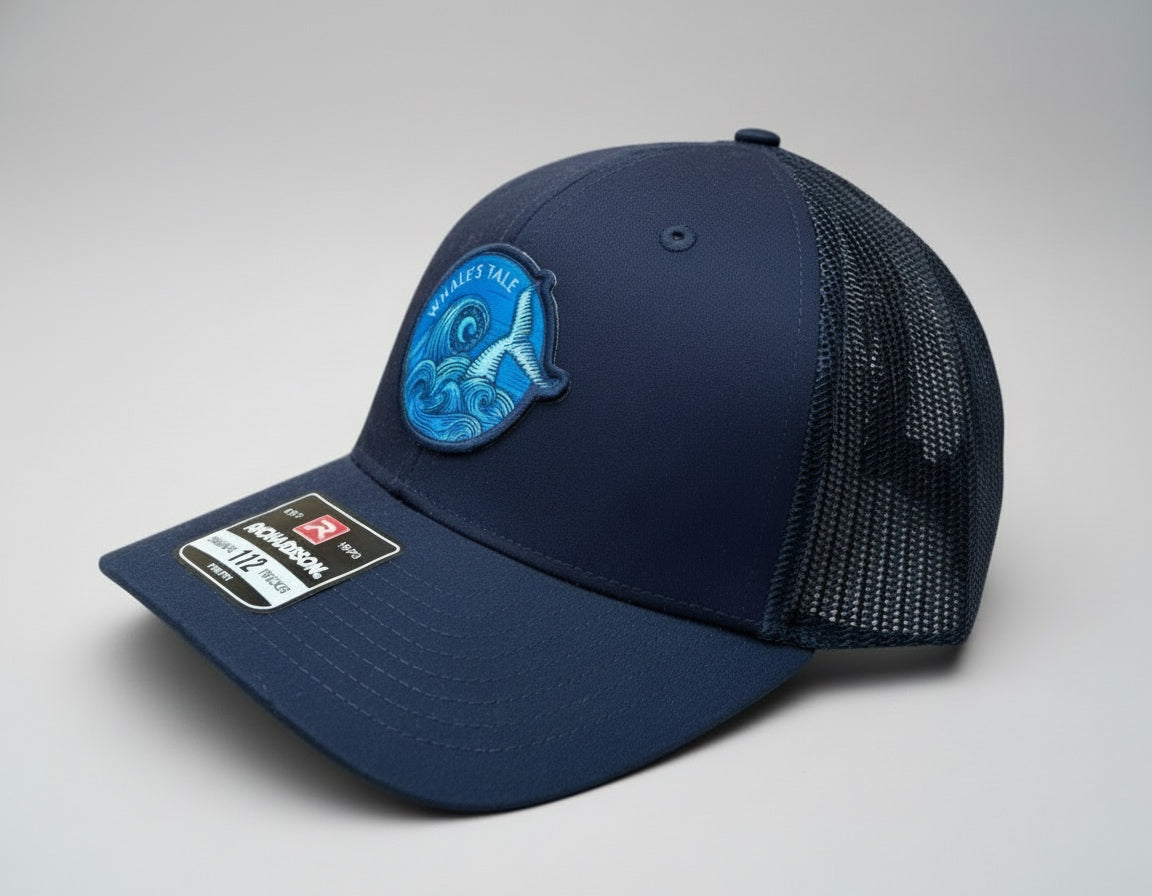 Youth Whale's Tale Patch Hat