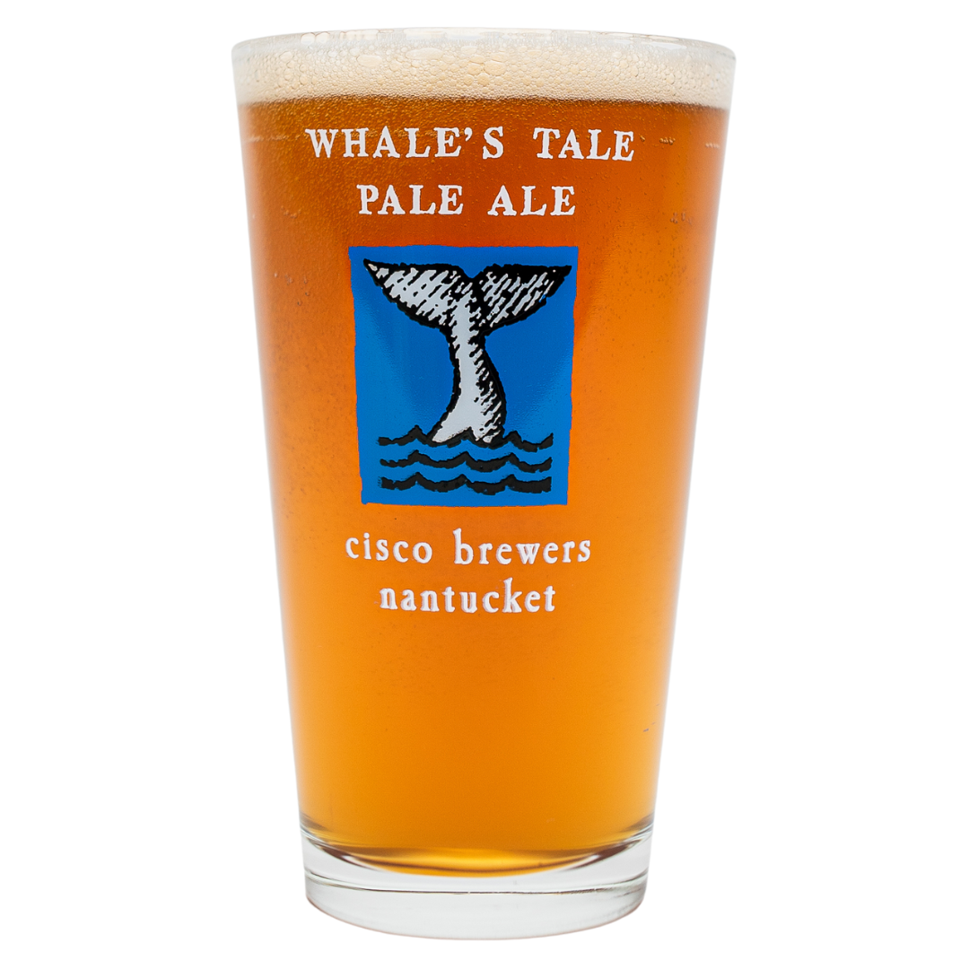 Whales Tale Pale Ale Pint Glass - 4 PACK