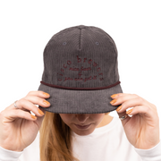 Cisco Brewers 5-Panel Corduroy Rope Hat - Grey