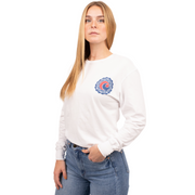 Cisco Brewers Unisex LS Patch Flag T-Shirt