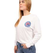 Cisco Brewers Unisex LS Patch Flag T-Shirt