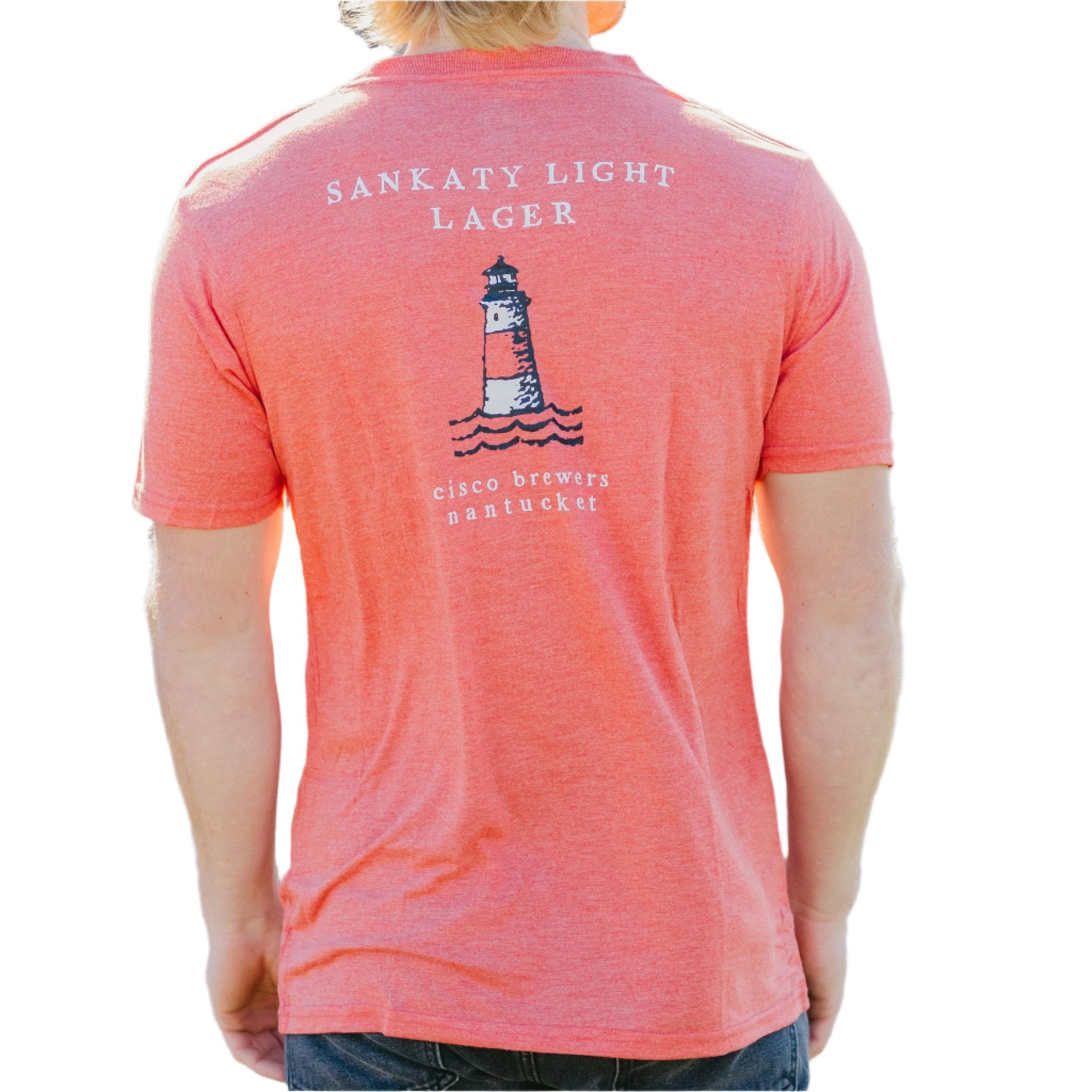 Sankaty Lighthouse Triblend T-Shirt