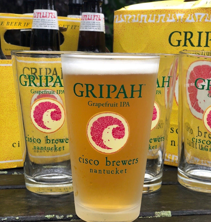 Gripah IPA Pint Glass - 4 PACK